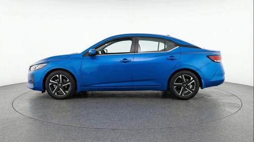 Electric Blue Metallic 2025 Nissan Sentra SV