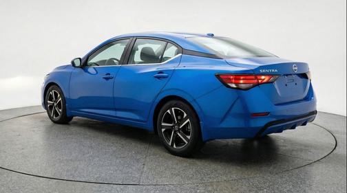 Electric Blue Metallic 2025 Nissan Sentra SV
