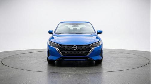 Electric Blue Metallic 2025 Nissan Sentra SV