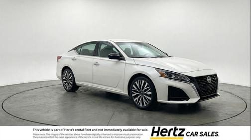 Glacier White 2025 Nissan Altima SV FWD