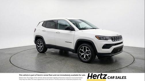 Bright White Clearcoat 2025 Jeep Compass Limited