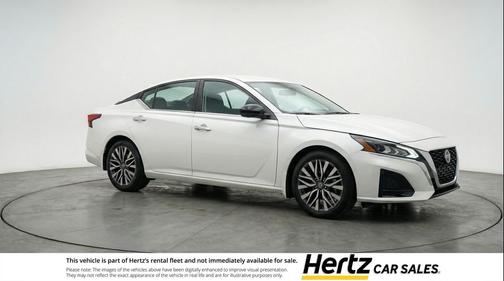 Glacier White 2025 Nissan Altima SV FWD