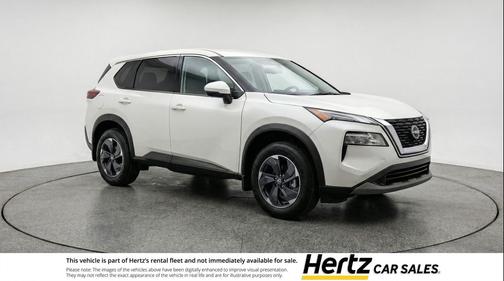 Everest White Pearl Tricoat 2025 Nissan Rogue SV