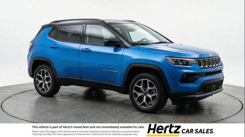 Hydro Blue Pearlcoat 2025 Jeep Compass Limited