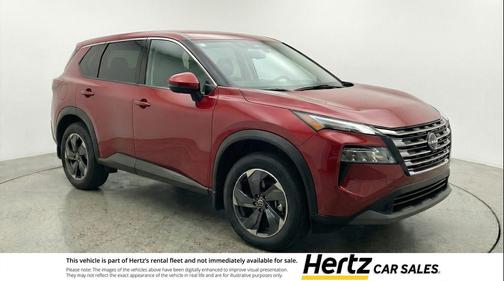 Scarlet Ember Tintcoat 2025 Nissan Rogue SV