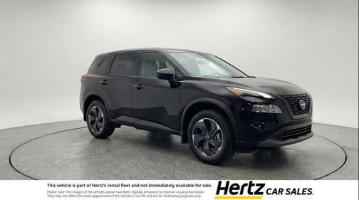 Super Black 2025 Nissan Rogue SV