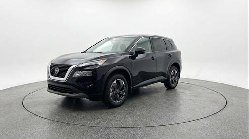 Super Black 2025 Nissan Rogue SV