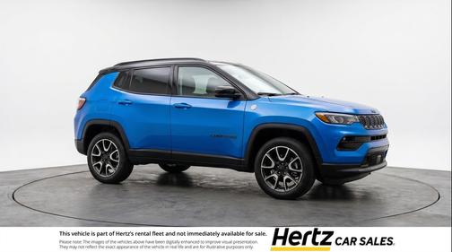 Hydro Blue Pearlcoat 2025 Jeep Compass Trailhawk