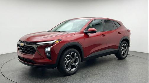 Crimson Metallic 2025 Chevrolet Trax LT