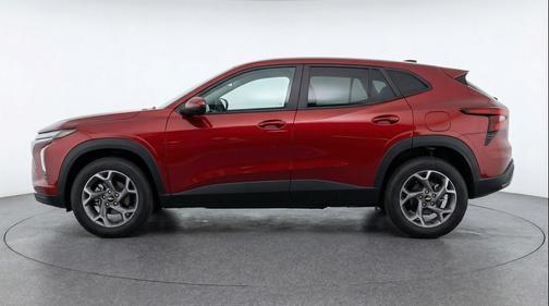 Crimson Metallic 2025 Chevrolet Trax LT