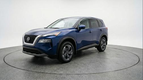 Deep Ocean Blue Pearl 2025 Nissan Rogue SV