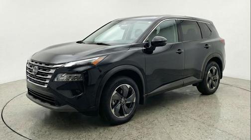 Super Black 2025 Nissan Rogue SV