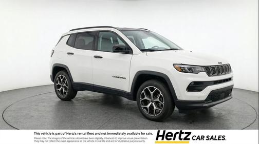 Bright White Clearcoat 2025 Jeep Compass Limited