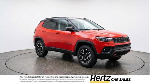 Red Hot Pearlcoat 2025 Jeep Compass Trailhawk