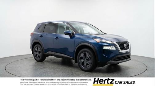 Deep Ocean Blue Pearl 2025 Nissan Rogue SV