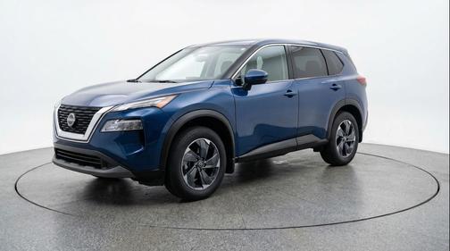 Deep Ocean Blue Pearl 2025 Nissan Rogue SV