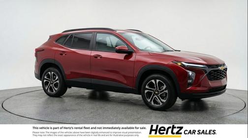 Crimson Metallic 2025 Chevrolet Trax LT
