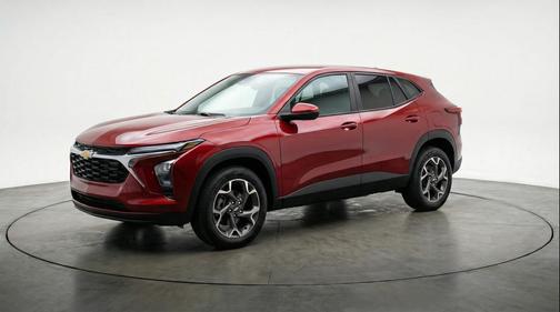 Crimson Metallic 2025 Chevrolet Trax LT
