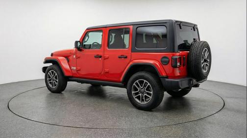 Firecracker Red Clearcoat 2025 Jeep Wrangler Sport S