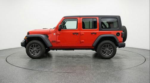 Firecracker Red Clearcoat 2025 Jeep Wrangler Sport S