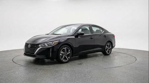 Super Black 2025 Nissan Sentra SV