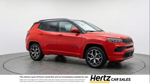 Red Hot Pearlcoat 2025 Jeep Compass Limited