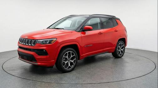 Red Hot Pearlcoat 2025 Jeep Compass Limited