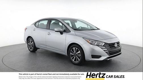 Brilliant Silver Metallic 2025 Nissan Versa 1.6 SV
