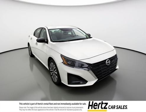 Glacier White 2025 Nissan Altima SV FWD