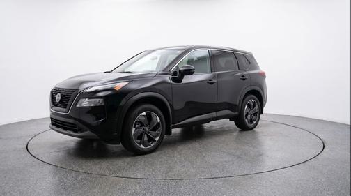 Super Black 2025 Nissan Rogue SV