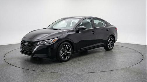 Super Black 2025 Nissan Sentra SV