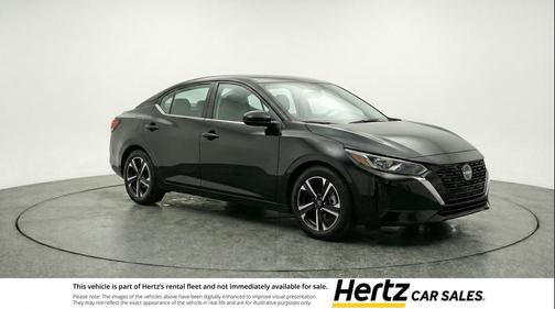 Super Black 2025 Nissan Sentra SV
