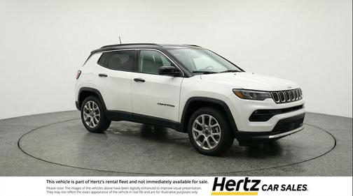Bright White Clearcoat 2025 Jeep Compass Limited