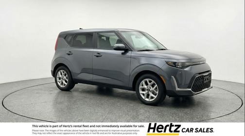 Gravity Gray 2025 Kia Soul LX