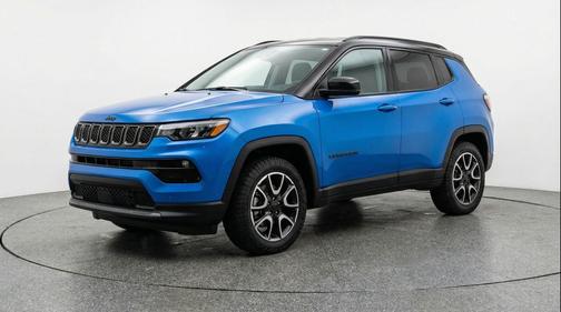 Hydro Blue Pearlcoat 2025 Jeep Compass Trailhawk