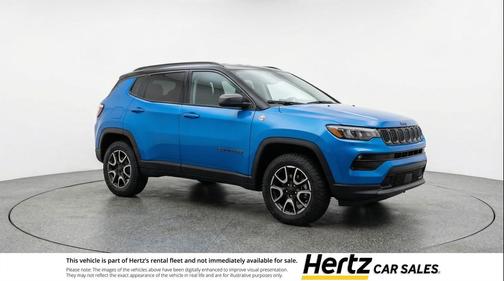 Hydro Blue Pearlcoat 2025 Jeep Compass Trailhawk
