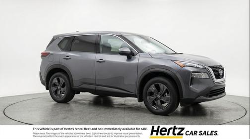 Gun Metallic 2025 Nissan Rogue SV