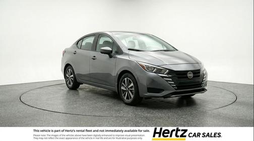 Gun Metallic 2025 Nissan Versa 1.6 SV