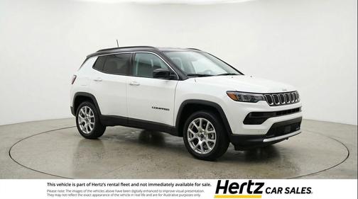 Bright White Clearcoat 2025 Jeep Compass Limited