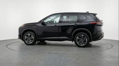Super Black 2025 Nissan Rogue SV