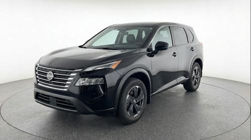 Super Black 2025 Nissan Rogue SV