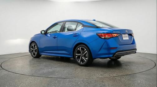 Electric Blue Metallic 2025 Nissan Sentra SV