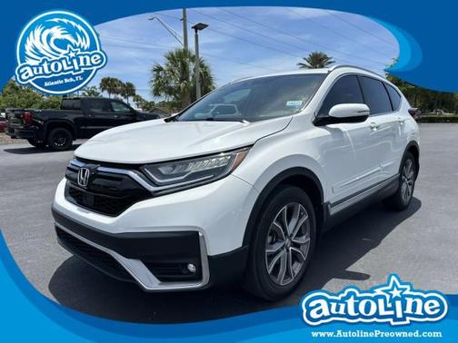 Platinum White Pearl 2021 Honda CR-V 2WD Touring