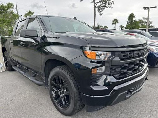 Black 2024 Chevrolet Silverado 1500 Custom