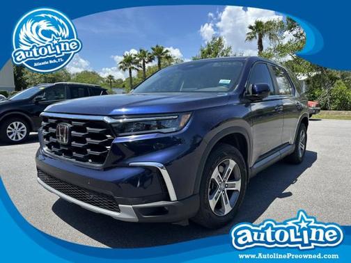 Obsidian Blue Pearl 2025 Honda Pilot EX-L