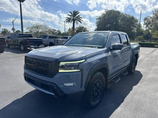 Boulder Gray Pearl 2024 Nissan Frontier PRO-X