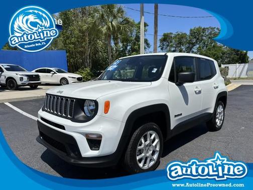 Alpine White Clearcoat 2023 Jeep Renegade Latitude