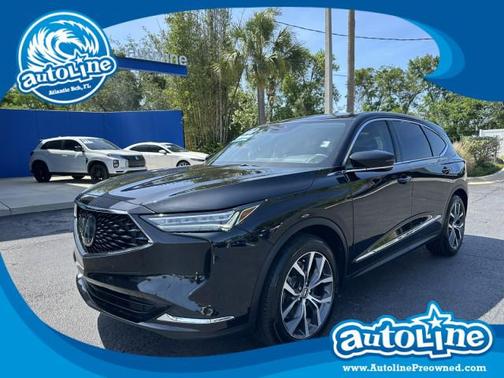 Majestic Black Pearl 2022 Acura MDX Technology Package