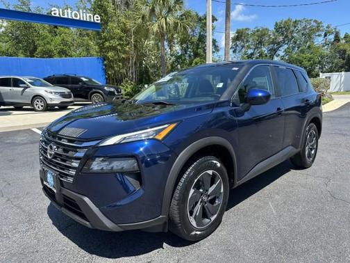 Deep Ocean Blue Pearl 2024 Nissan Rogue SV
