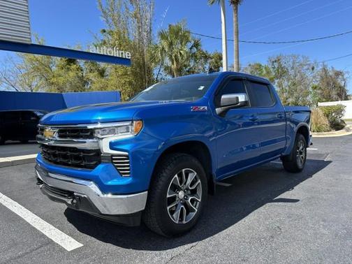 Glacier Blue Metallic 2022 Chevrolet Silverado 1500 LT